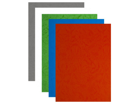pavo Plats de couverture, grain cuir, A4, rouge