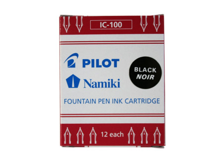 PILOT Cartouche d'encre Namiki, pour stylo Capless, noir