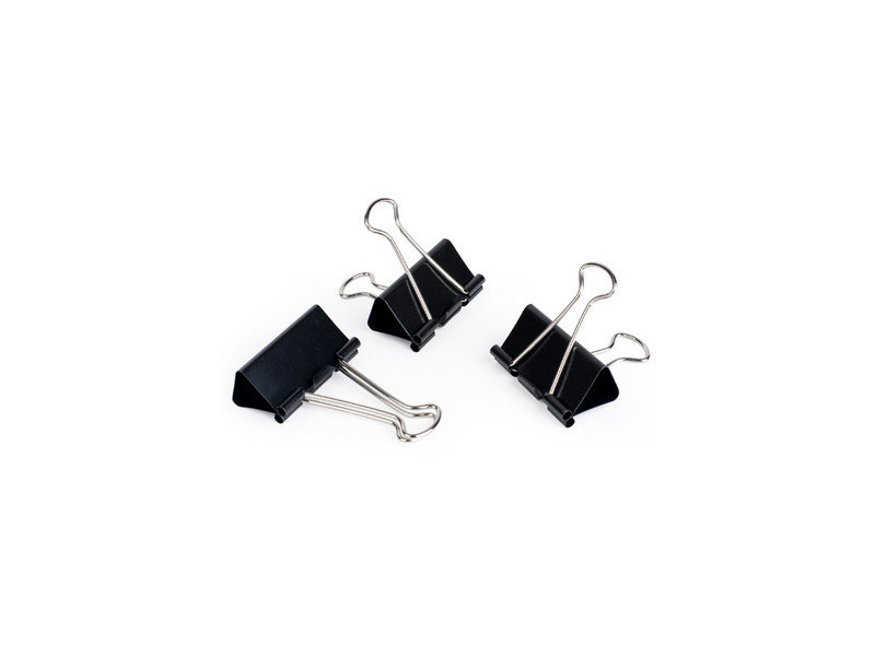 pavo Pince double clip, (L)41 mm, écartement 20 mm, noir