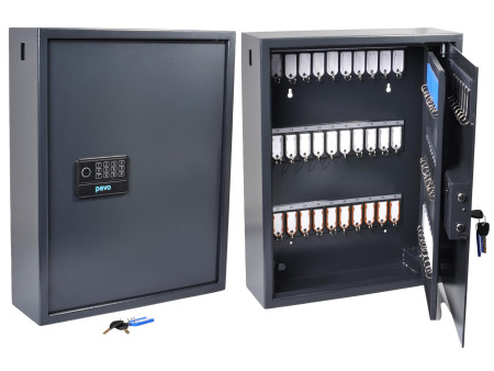 pavo Armoire à clés Haute Sécurité, pour 100 clés