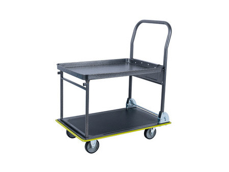 pavo Chariot à étages, capacité: 150 kg, gris foncé