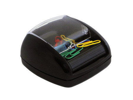 pavo Distributeur de trombones sur roulette magnétique, noir
