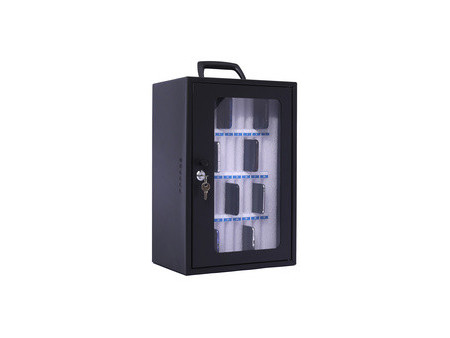pavo Armoire pour smartphones, pour 48 smartphones, gris