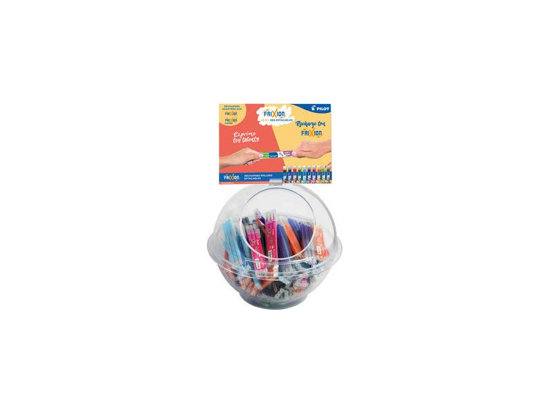 PILOT Recharge pour roller FRIXION BLS-FR7,présentoir de 108