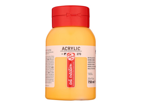 ROYAL TALENS Acrylique ArtCreation, 750 ml, jaune azo foncé