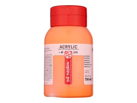 ROYAL TALENS Acrylique ArtCreation, 750 ml, orange azo