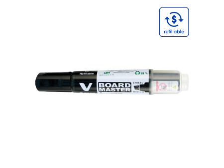 PILOT Marqueur pour tableau blanc V BOARD MASTER, étui de 5
