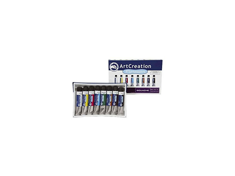 ROYAL TALENS Gouache ArtCreation, 12 ml, set de 8