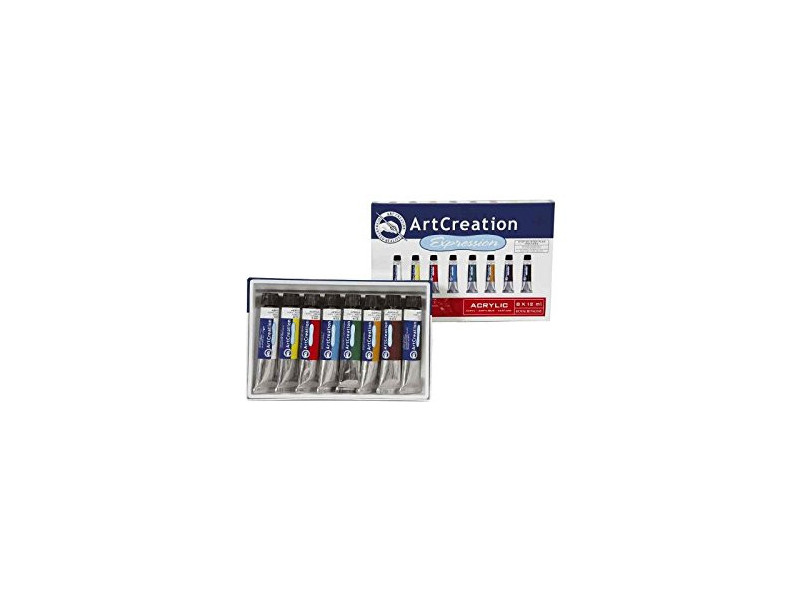 ROYAL TALENS Acrylique ArtCreation, 12 ml, set de 8