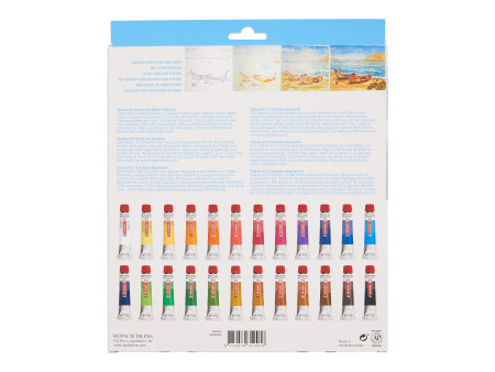 ROYAL TALENS Aquarelle ArtCreation, 12 ml, set de 24