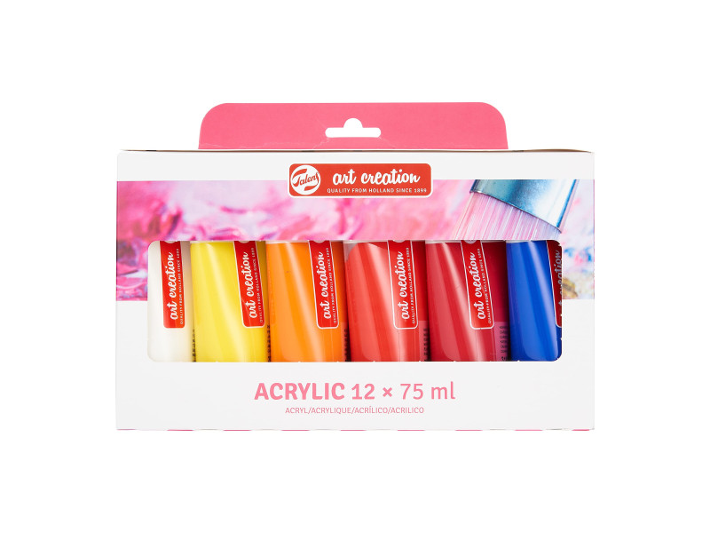 ROYAL TALENS Acrylique ArtCreation, 75 ml, set de 12