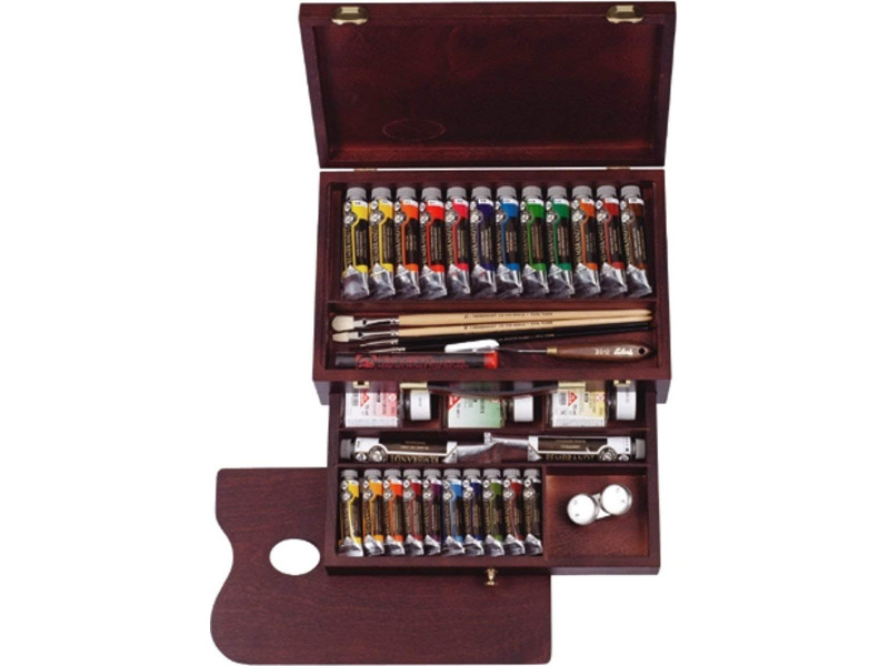 ROYAL TALENS Peinture à l'huile REMBRANDT, coffret 'MASTER'