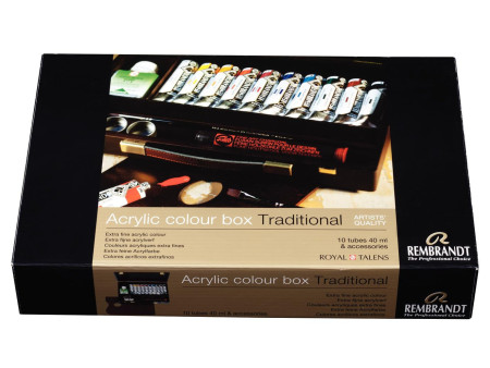 ROYAL TALENS REMBRANDT coffret couleur acrylique 'TRADITIONA