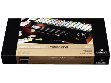 ROYAL TALENS REMBRANDT Coffret acrylique 'PROFESSIONAL'