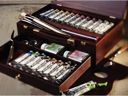 ROYAL TALENS Couleur acrylique REMBRANDT, coffret 'MASTER'