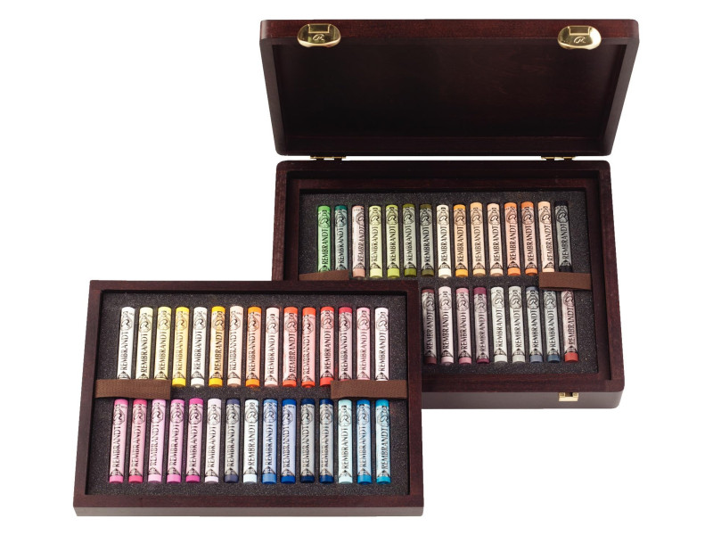 ROYAL TALENS REMBRANDT Mallette de craies pastel tendres
