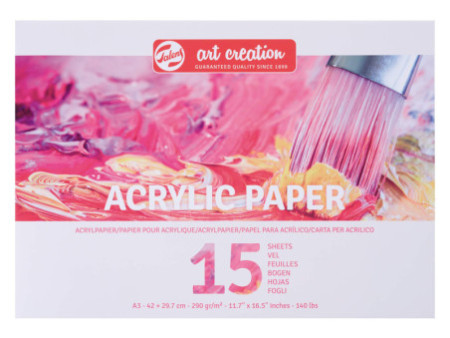 ROYAL TALENS Bloc d'artiste Art Creation 'Acrylique', A4