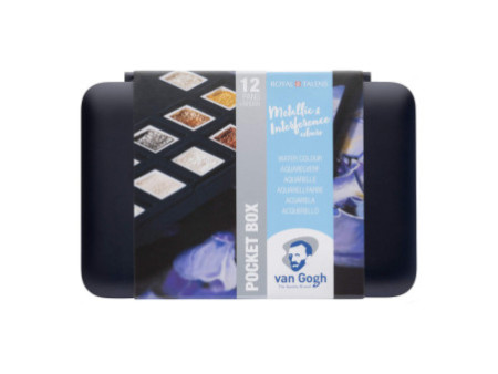 ROYAL TALENS Peinture aquarelle Van Gogh, boîte de 12,