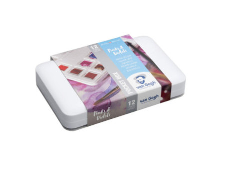 ROYAL TALENS Peinture aquarelle Van Gogh, boîte de 12,