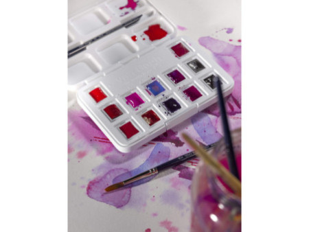 ROYAL TALENS Peinture aquarelle Van Gogh, boîte de 12,