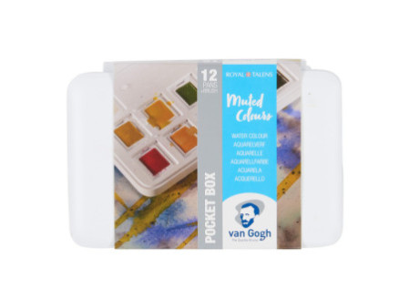 ROYAL TALENS Peinture aquarelle Van Gogh, kit de 12,