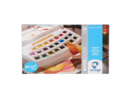 ROYAL TALENS Peinture aquarelle Van Gogh, kit de 24,