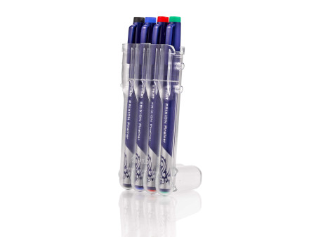 PILOT Stylo feutre Fineliner FRIXION EVOLUTIVE SET, étui 4