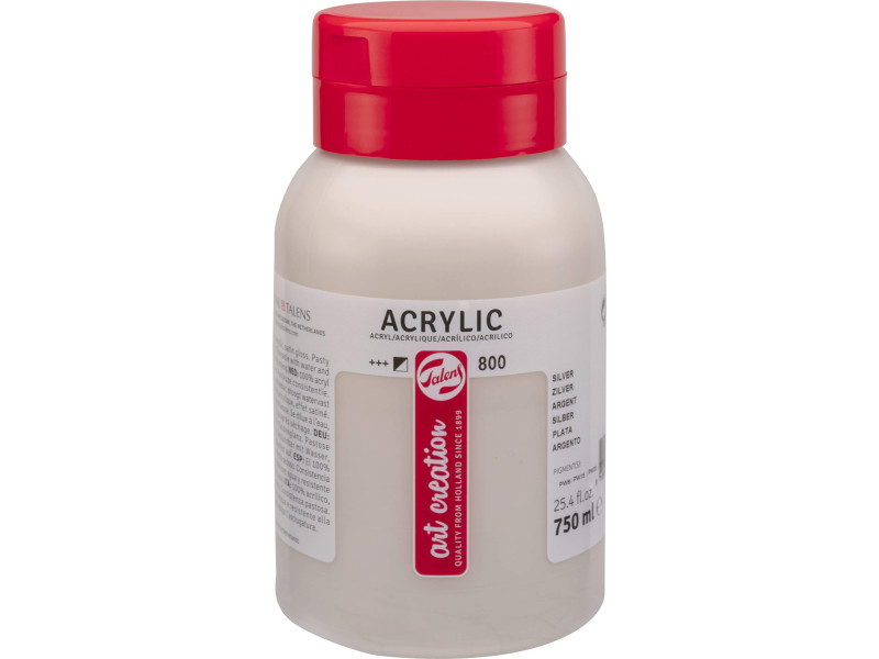 ROYAL TALENS Acrylique ArtCreation, 750 ml, argent