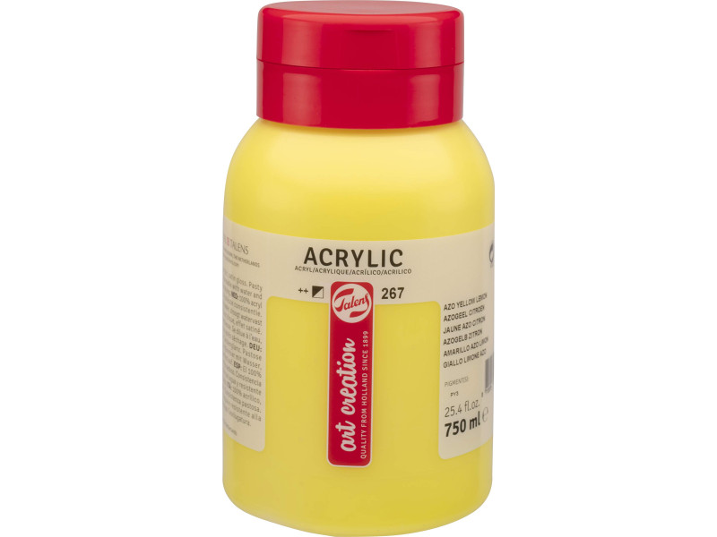 ROYAL TALENS Acrylique ArtCreation, 750 ml, jaune azo citron