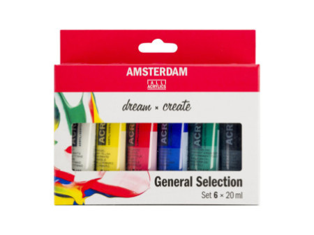 ROYAL TALENS Peinture acrylique AMSTERDAM General Selection