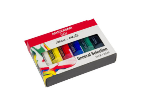 ROYAL TALENS Peinture acrylique AMSTERDAM General Selection
