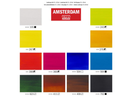 ROYAL TALENS Peinture acrylique AMSTERDAM Landscape