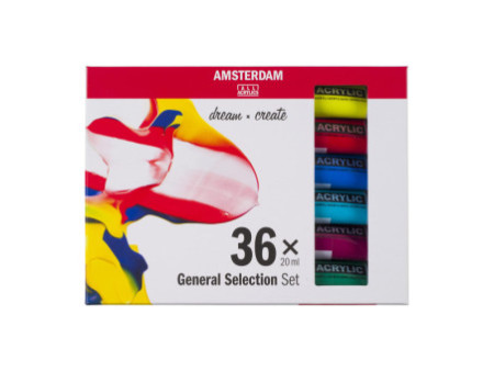 ROYAL TALENS Peinture acrylique AMSTERDAM General Selection
