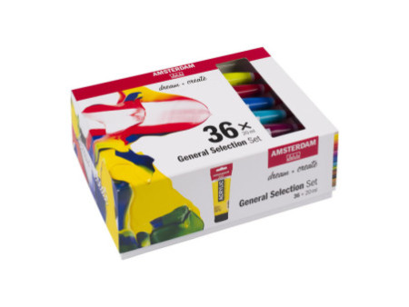 ROYAL TALENS Peinture acrylique AMSTERDAM General Selection