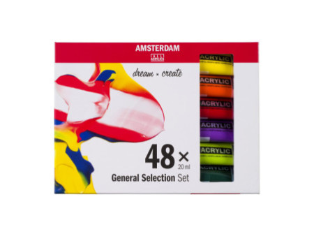 ROYAL TALENS Peinture acrylique AMSTERDAM General Selection