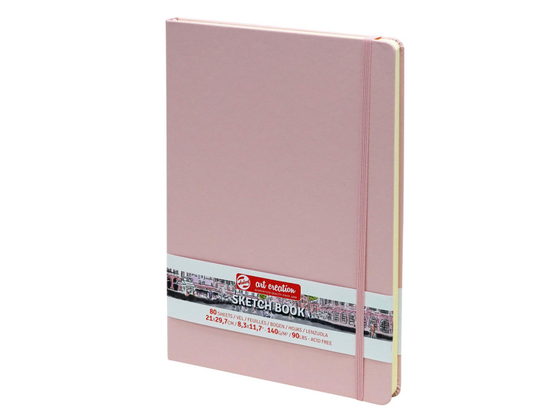 ROYAL TALENS Art Creation Carnet de croquis, 210x300 mm,rose