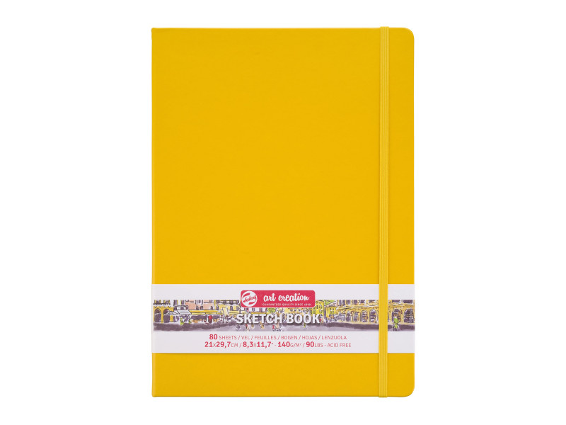 ROYAL TALENS Art Creation Carnet de croquis,210x300 mm,jaune