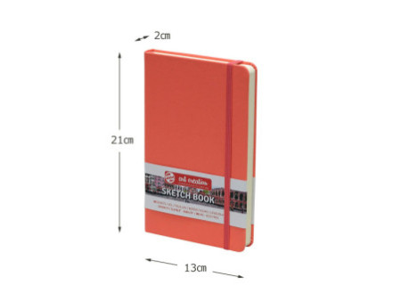 ROYAL TALENS Art Creation Carnet de croquis,130x210 mm,rouge