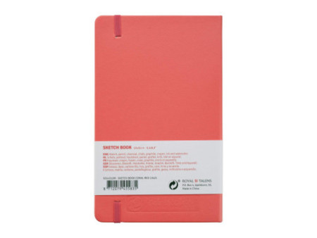 ROYAL TALENS Art Creation Carnet de croquis,130x210 mm,rouge