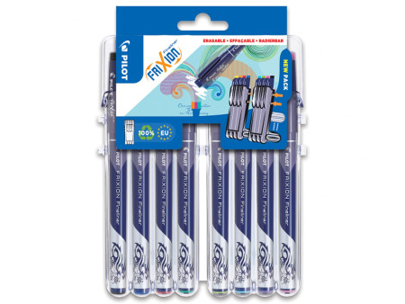 PILOT Stylo feutre Fineliner FRIXION EVOLUTIVE SET, étui 8