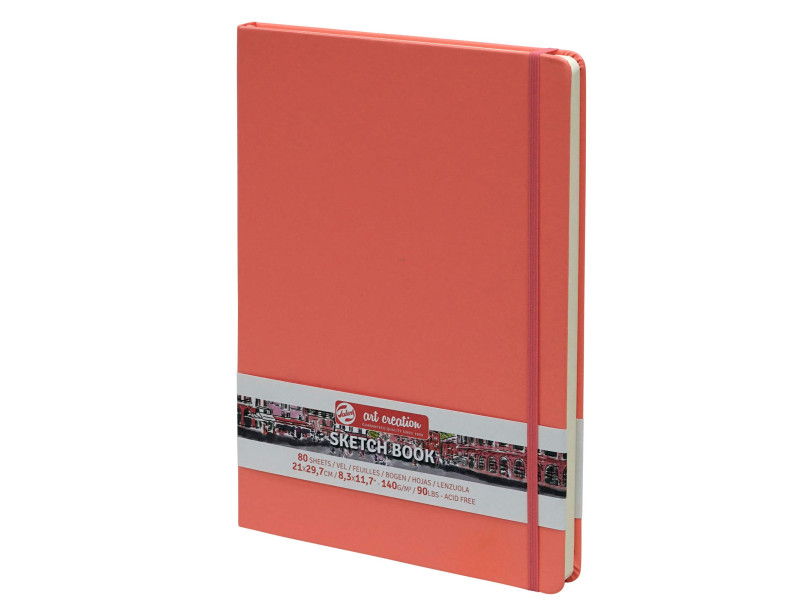 ROYAL TALENS Art Creation Carnet de croquis,210x300 mm,rouge