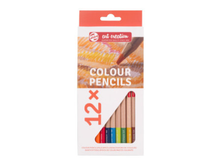 ROYAL TALENS Crayons de couleur Art Creation, rond, étui x12