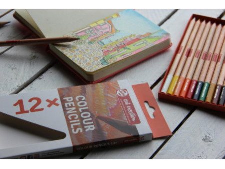 ROYAL TALENS Crayons de couleur Art Creation, rond, étui x12