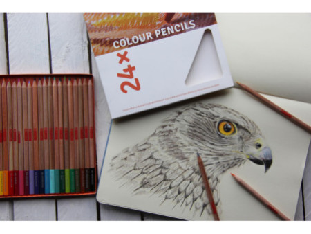 ROYAL TALENS Crayons de couleur Art Creation, rond, étui x24