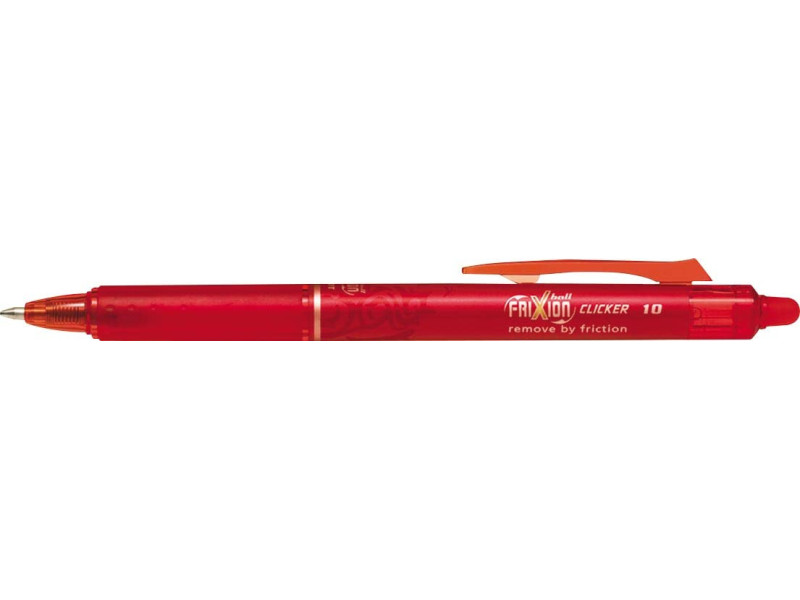 PILOT Stylo roller FRIXION BALL CLICKER 10, rouge