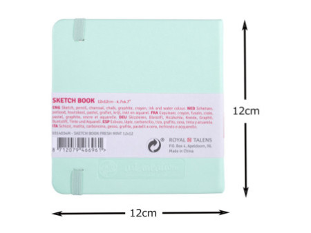 ROYAL TALENS Art Creation Carnet de croquis, 120 x 120 mm