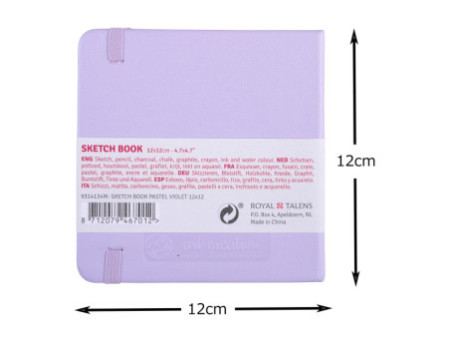 ROYAL TALENS Art Creation Carnet de croquis, 120 x 120 mm