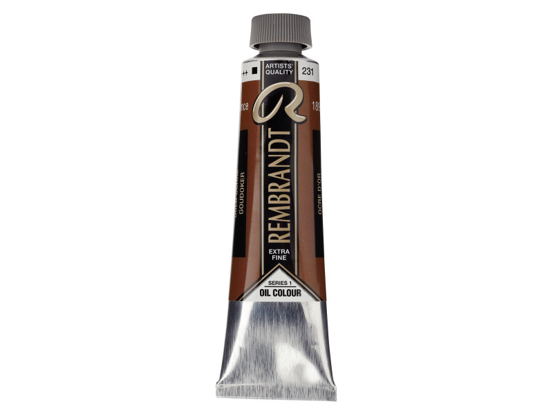 ROYAL TALENS Peinture à l'huile Rembrandt, 40 ml, ocre doré
