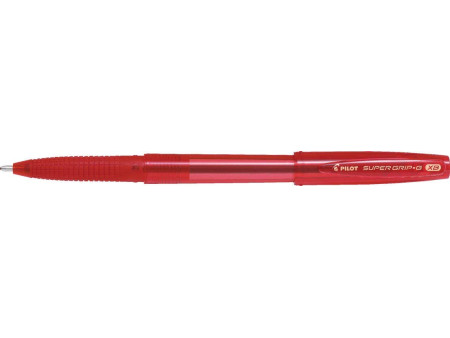 PILOT Stylo à bille SUPER GRIP G, rouge