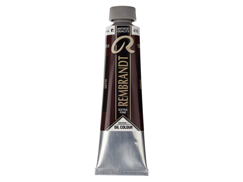 ROYAL TALENS Peinture à l'huile Rembrandt, 40 ml, sépia